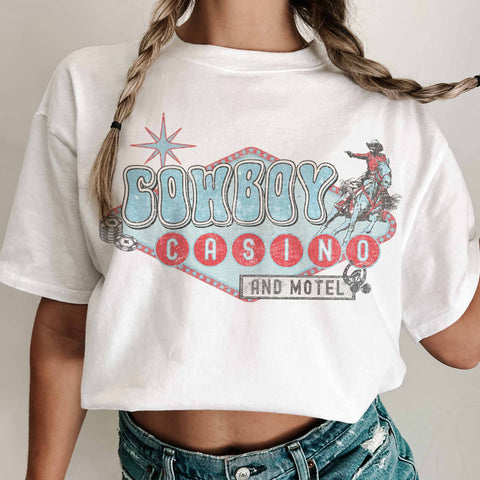 Cowboy Casino Graphic Tee