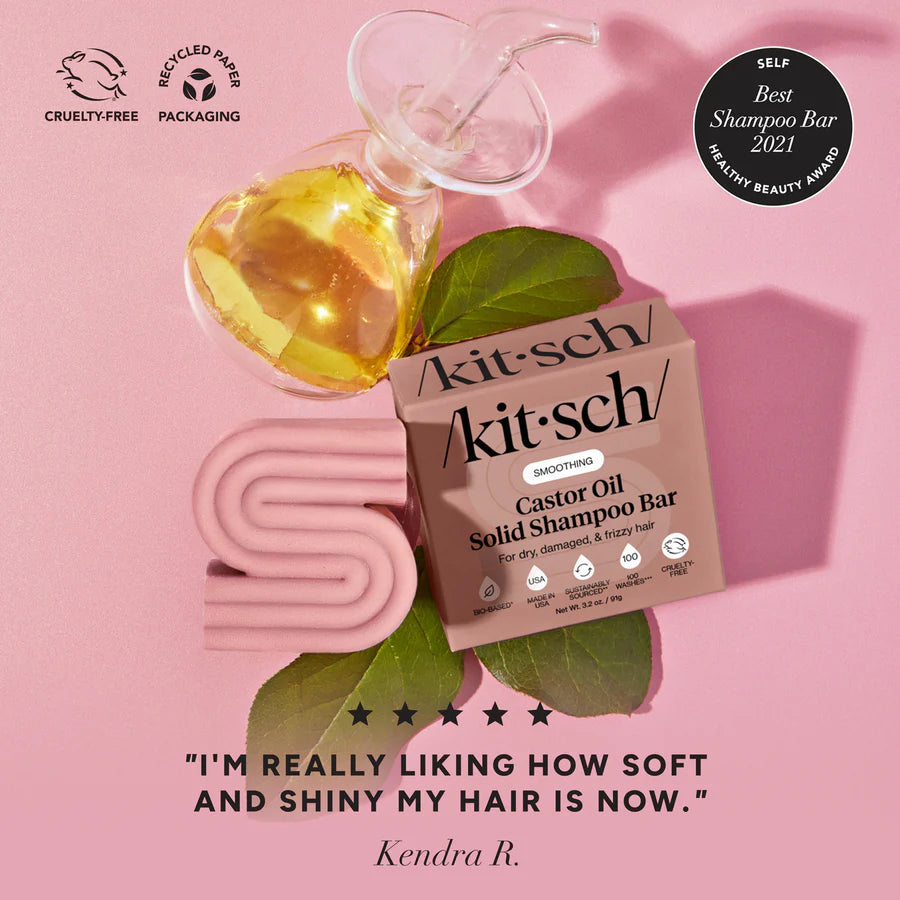 KITSCH | Nourishing Castor Oil Shampoo & Conditioner Bar