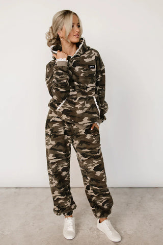 *Ampersand Ave* Comfort Zone Hoodie - Camo Lace