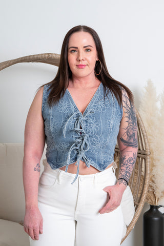 Kassidy Denim Top