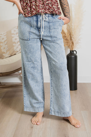 { DEX } Cailee Wide Leg Denim