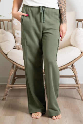 Sweet Sweatpants - Olive