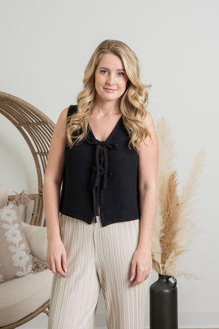 Aimee Vest - Black