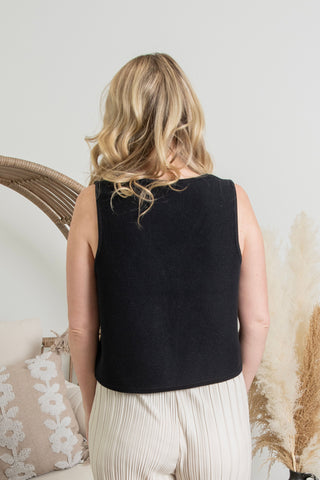 Aimee Vest - Black