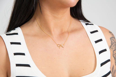 Coquette Necklace - Gold