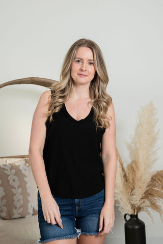 Larissa Tank- Black
