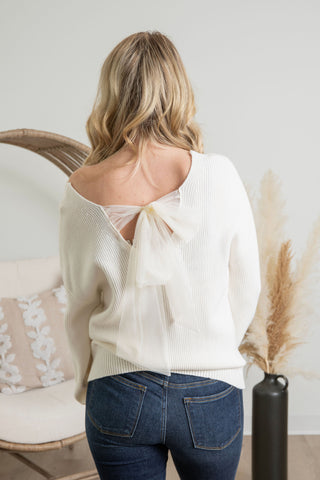 Sweetly Does It Sweater - Cream