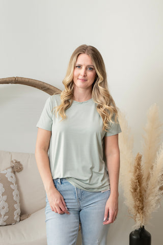 Essentials Tee - Sage