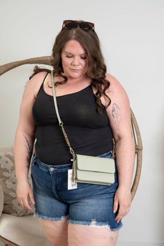 Lauryn Clutch - Sage