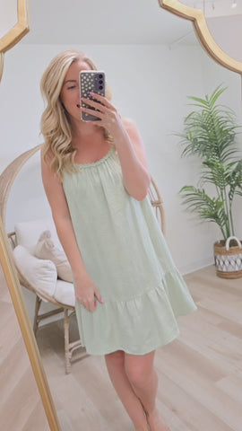Fairytale Dress - Sage Green