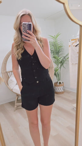 Just Casual Linen Shorts