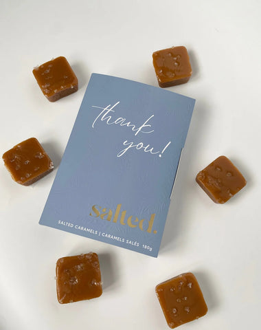 Salted Caramels - Thank You Box